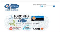 Desktop Screenshot of neighbourhoodcentres.ca